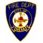 MESA, AZ FIRE DEPARTMENT PIN MINI PATCH PIN